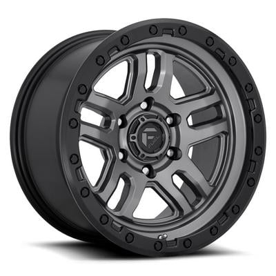 FUEL Off-Road Ammo D701 Wheel, 18x9 with 5 on 5 Bolt Pattern - Anthracite / Black - D70118907545